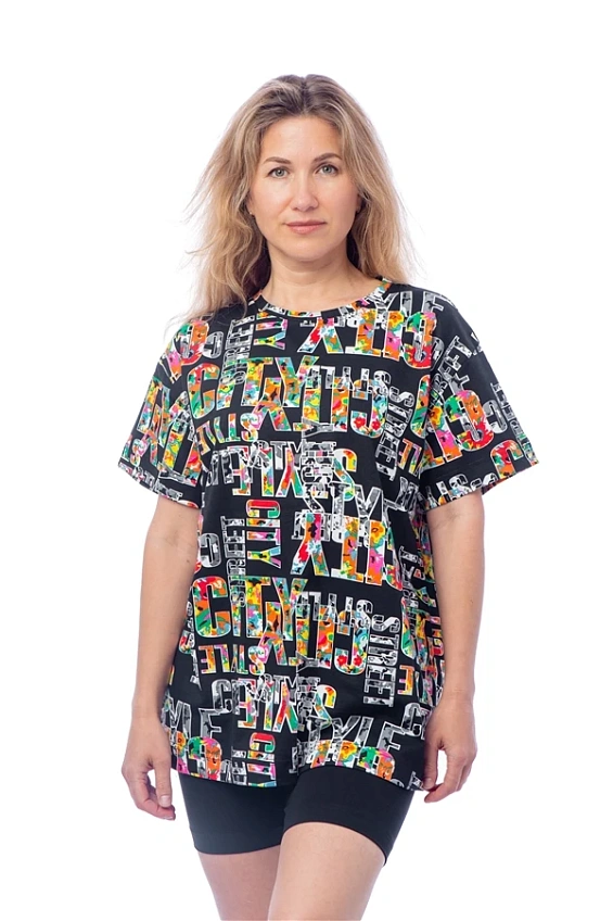 Футболка женская 207.1.K оптом от производителя Ledinika