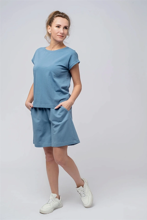 Шорты спортивные женские 4011.FPD оптом от производителя Ledinika